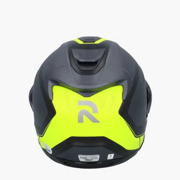 HJC RPHA-91 Rafino Black/Yellow 178> Systeemhelmen|Helmen Met Zonnevizier