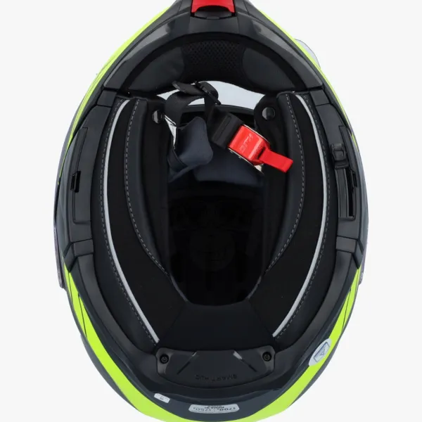HJC RPHA-91 Rafino Black/Yellow 178> Systeemhelmen|Helmen Met Zonnevizier