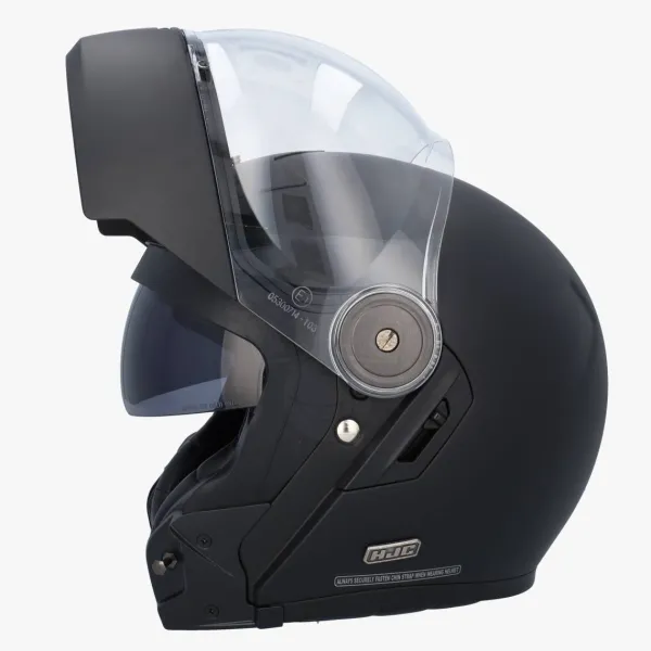 HJC V90 Mat Black 111> Systeemhelmen