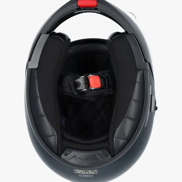 HJC V90 Mat Black 111> Systeemhelmen