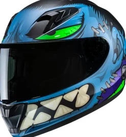 HJC Y10 Frank Blue/Black 514> Integraalhelmen|Bluetooth Helmen