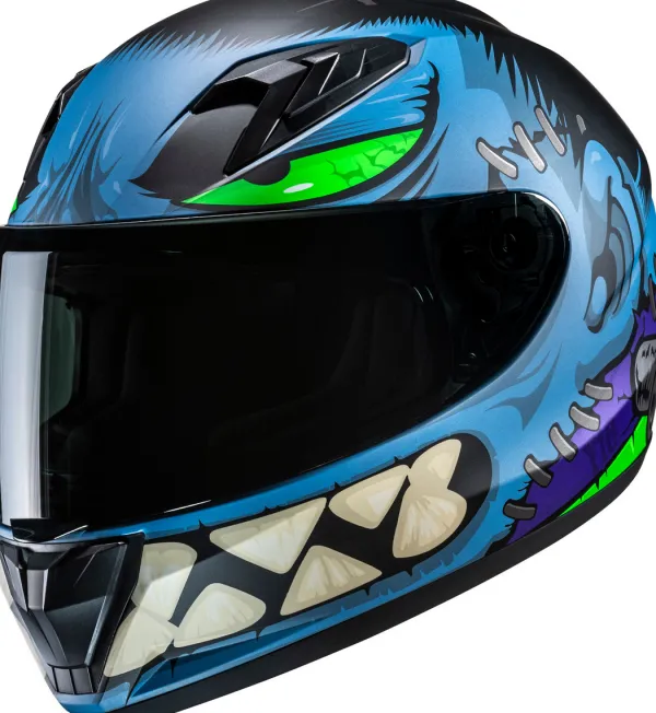 HJC Y10 Frank Blue/Black 514> Integraalhelmen|Bluetooth Helmen