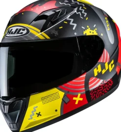 HJC Y10 Mika Black/Red 137> Integraalhelmen|Bluetooth Helmen