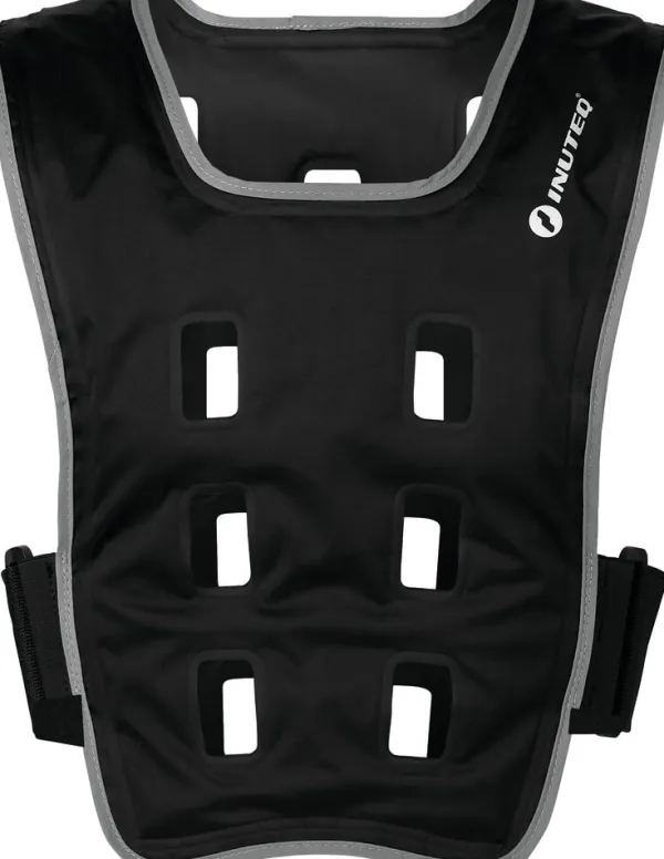 Inuteq Bodycool Smart Coolover Vest Black 100> Koelvesten
