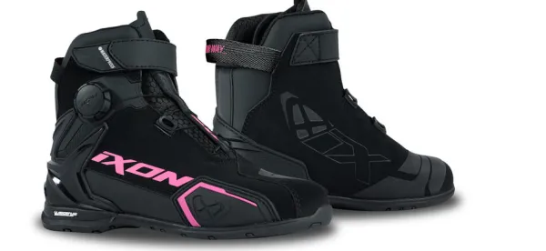 Ixon Bull 2 Wp Lady Shoes Black/Fushia 1073>DAMES Dames Motorschoenen