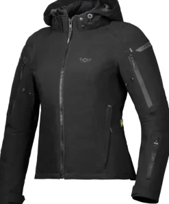 Ixon Burning Lady Motorjas Black 1001> Motorjassen