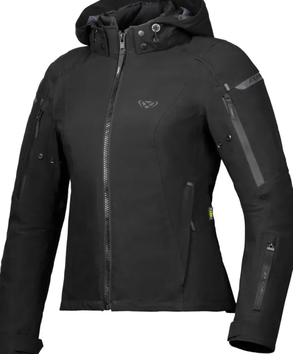 Ixon Burning Lady Motorjas Black 1001> Motorjassen
