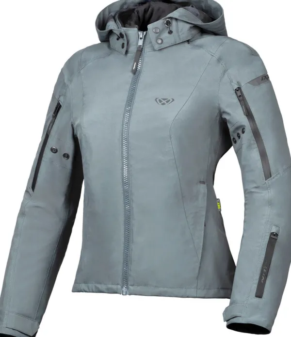 Ixon Burning Lady Motorjas Tactic Green 8017> Motorjassen