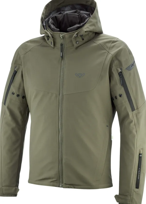 Ixon Burning Motorjas Khaki> Motorjassen