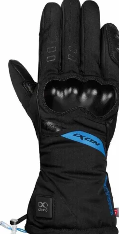 Ixon IT-Yuga Lady Clim8 Technology Black/Blue 1029> Motorhandschoenen