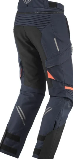 Ixon Midgard Motorbroek Navy/Bright Red 3045> Motorbroeken
