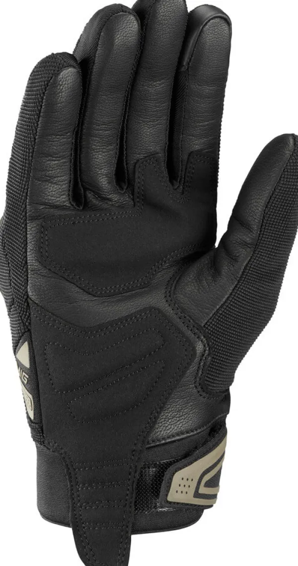 Ixon Mig 2 Gloves Black/Khaki 1052> Motorhandschoenen