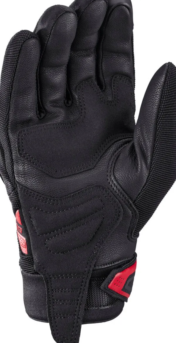 Ixon Mig 2 Gloves Black/Red 1058> Motorhandschoenen