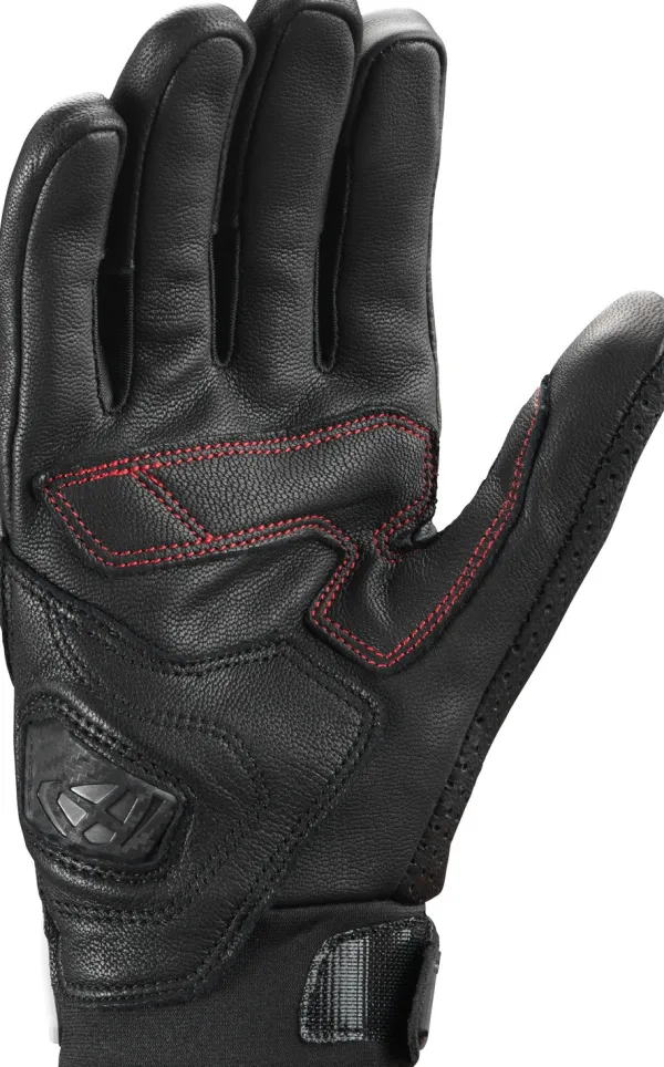 Ixon Mirage Leather Gloves Black/White> Motorhandschoenen