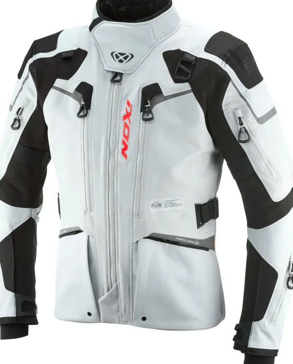 Ixon Odin Motorjas Light Grey/Black> Motorjassen