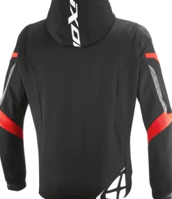 Ixon Pulsion Air Motorjas Black/White/Bright Red> Motorjassen