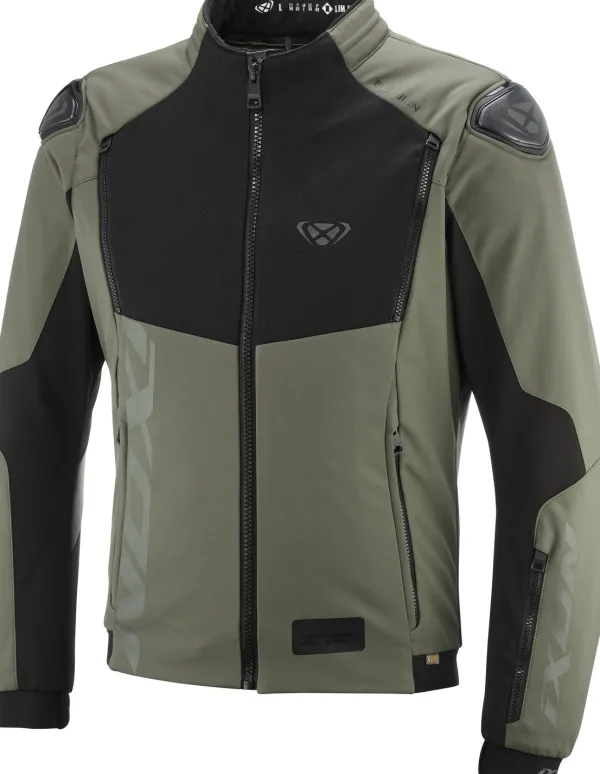 Ixon Pulsion Motorjas Khaki/Black> Motorjassen