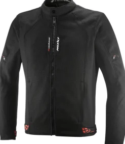 Ixon Shadow Motorjas Black/White/Bright Red> Motorjassen