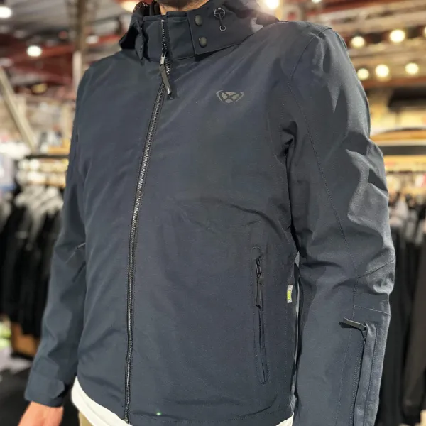 Ixon Slimmy Short Motorjas Blue> Motorjassen