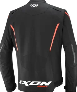 Ixon Striker 2 Motorjas Black/White/Red 1027> Motorjassen