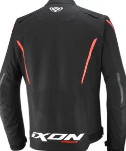 Ixon Striker 2 Motorjas Black/White/Red 1027> Motorjassen