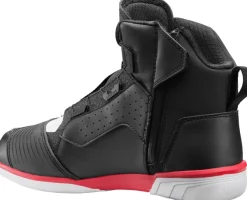 Ixon Vyper Wp Sneaker Black/White/Red>Heren Heren Motorschoenen
