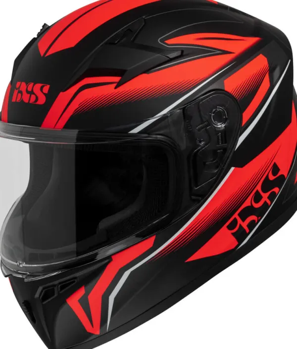 iXS 136 2.0 Kids Integraalhelm Matt Black/Red M32 Kinderhelm> Kinder Scooterhelmen
