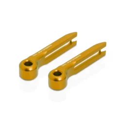Barracuda Kit End Levers Aluminum Gold (Pair) N1027/O> Motor Onderdelen