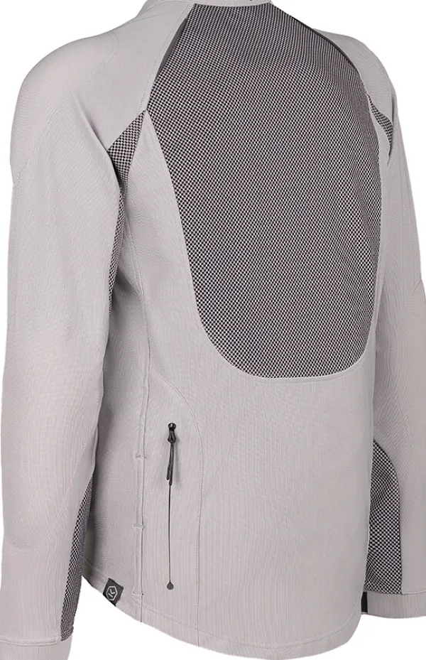 KNOX Tor Motorjas Light Grey 101> Motorjassen