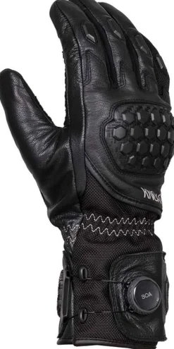 KNOX Zero 4 Waterproof Black 100> Motorhandschoenen