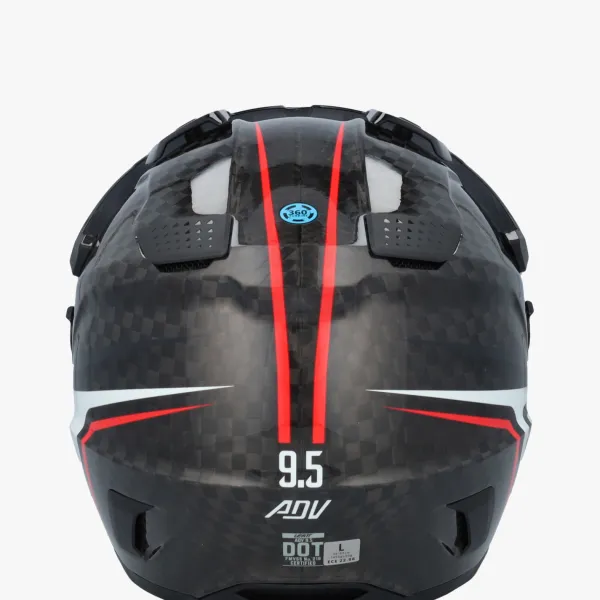 LEATT Kit ADV 9.5 Carbon Black> Adventure Helmen|Crosshelmen