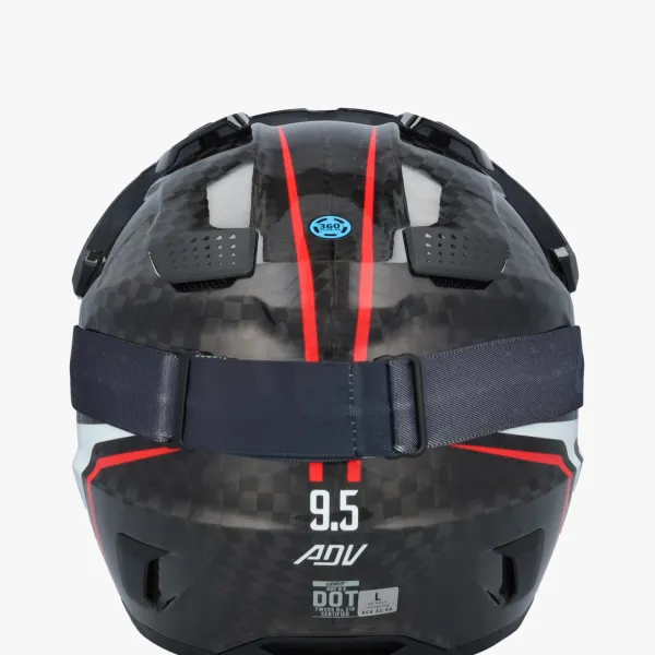 LEATT Kit ADV 9.5 Carbon Black> Adventure Helmen|Crosshelmen