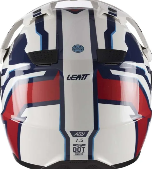 LEATT Kit ADV 7.5 Royal Blue/Red> Adventure Helmen|Crosshelmen
