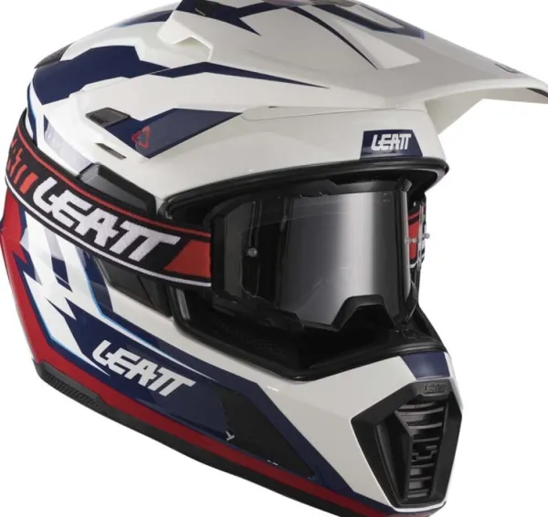 LEATT Kit ADV 7.5 Royal Blue/Red> Adventure Helmen|Crosshelmen