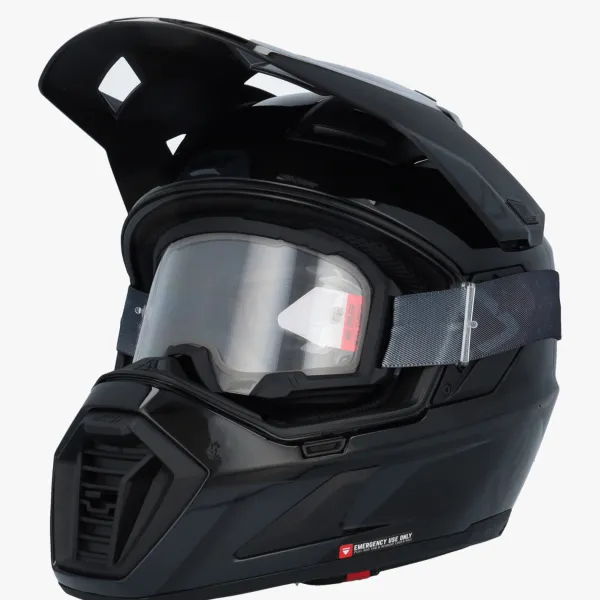 LEATT Kit ADV 8.5 Stealth Black/Grey> Adventure Helmen|Crosshelmen