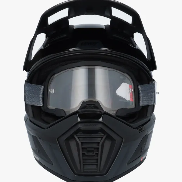 LEATT Kit ADV 8.5 Stealth Black/Grey> Adventure Helmen|Crosshelmen