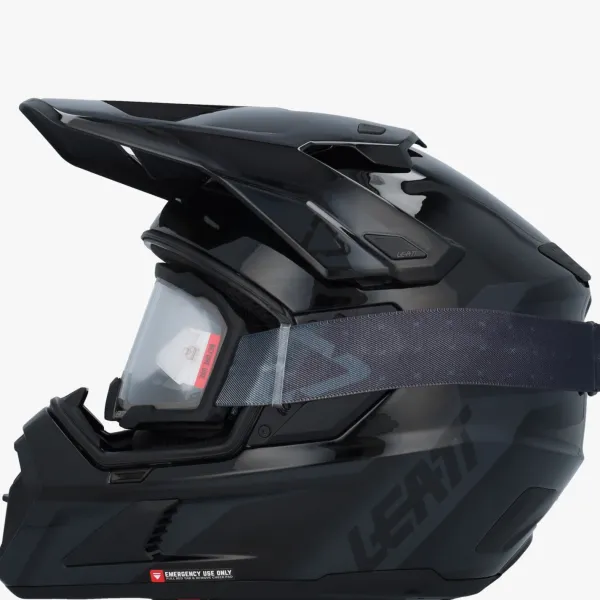 LEATT Kit ADV 8.5 Stealth Black/Grey> Adventure Helmen|Crosshelmen