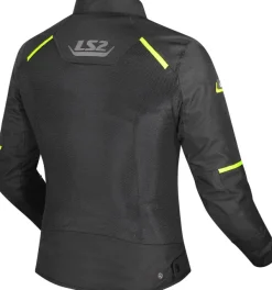 LS2 Breeze Lady Motorjas Black Yellow> Motorjassen