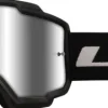 LS2 Charger Goggle Black With Silver Visor> Crossbrillen