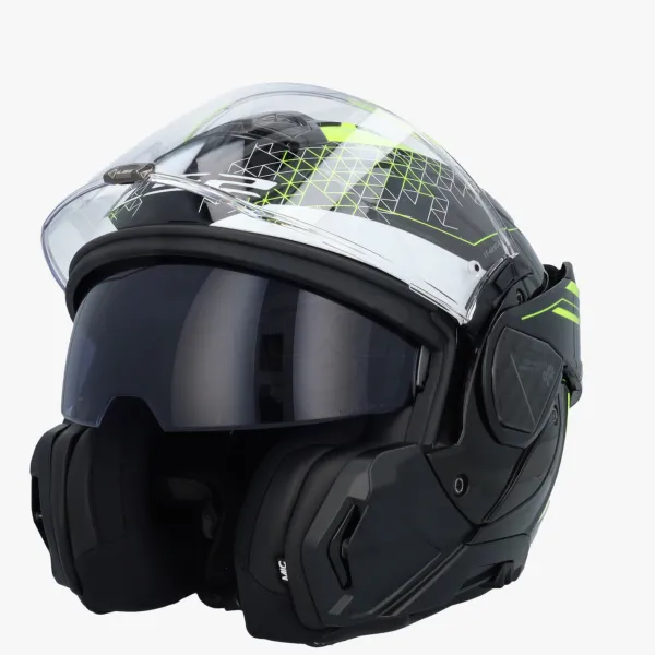 LS2 FF910 Advant II Astral H-V Yellow> Systeemhelmen|Helmen Met Zonnevizier