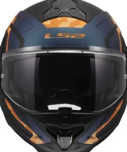 LS2 FF910 Advant II Glide Black Orange> Systeemhelmen|Helmen Met Zonnevizier