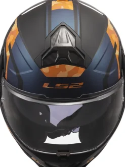 LS2 FF910 Advant II Glide Black Orange><noscript><img width=