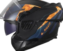 LS2 FF910 Advant II Glide Black Orange><noscript><img width=