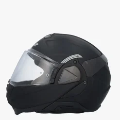 LS2 FF910 Advant II Solid Matt Black> Systeemhelmen|Helmen Met Zonnevizier