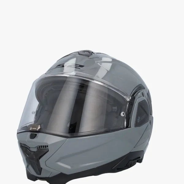 LS2 FF910 Advant II Solid Nardo Grey> Systeemhelmen|Helmen Met Zonnevizier