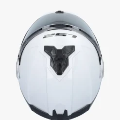 LS2 FF910 Advant II Solid White> Systeemhelmen|Helmen Met Zonnevizier
