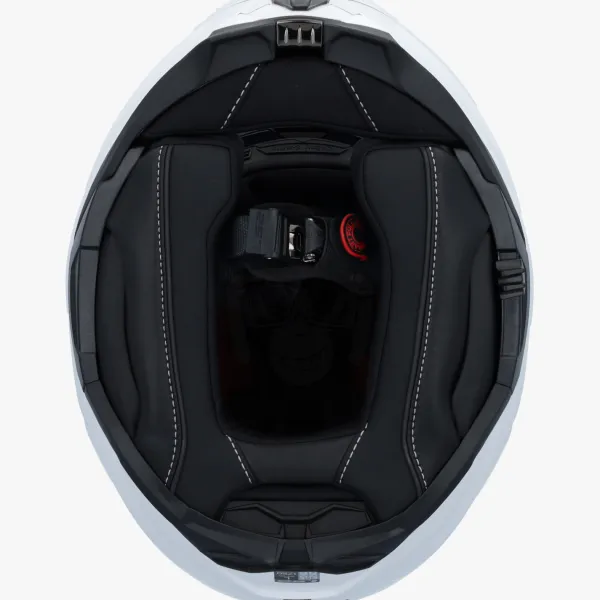 LS2 FF910 Advant II Solid White> Systeemhelmen|Helmen Met Zonnevizier