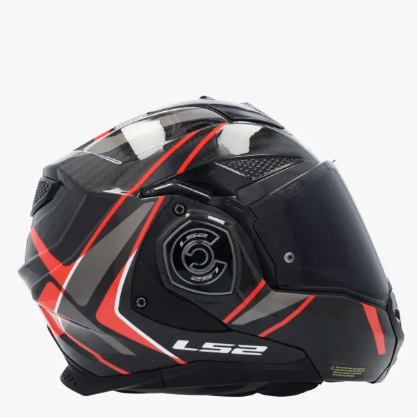 LS2 FF901 Advant X Carbon Future Ii Red> Systeemhelmen|Helmen Met Zonnevizier