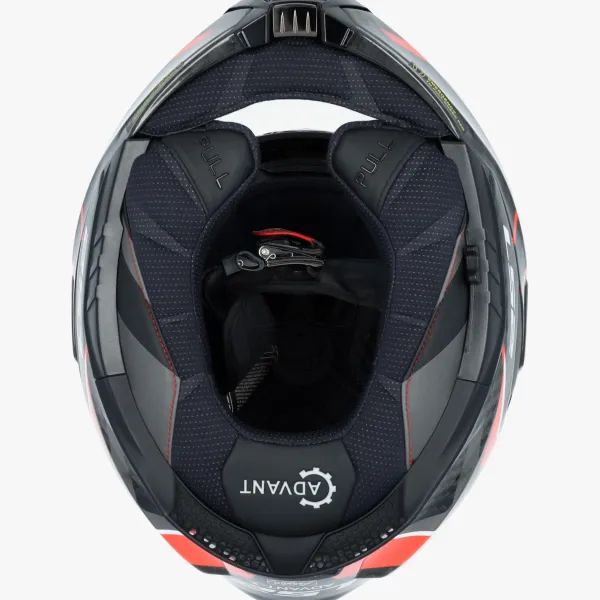 LS2 FF901 Advant X Carbon Future Ii Red> Systeemhelmen|Helmen Met Zonnevizier