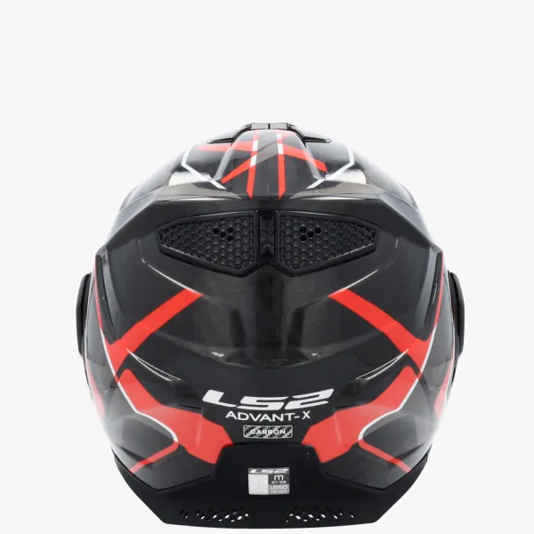LS2 FF901 Advant X Carbon Future Ii Red> Systeemhelmen|Helmen Met Zonnevizier